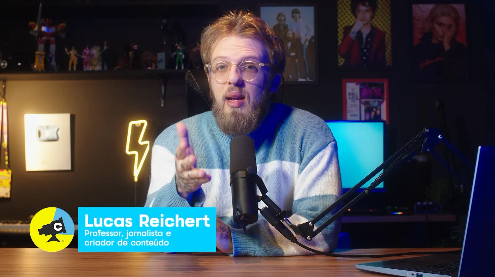 Abertura da masterclass O Jogo Oculto, com Lucas Reichert